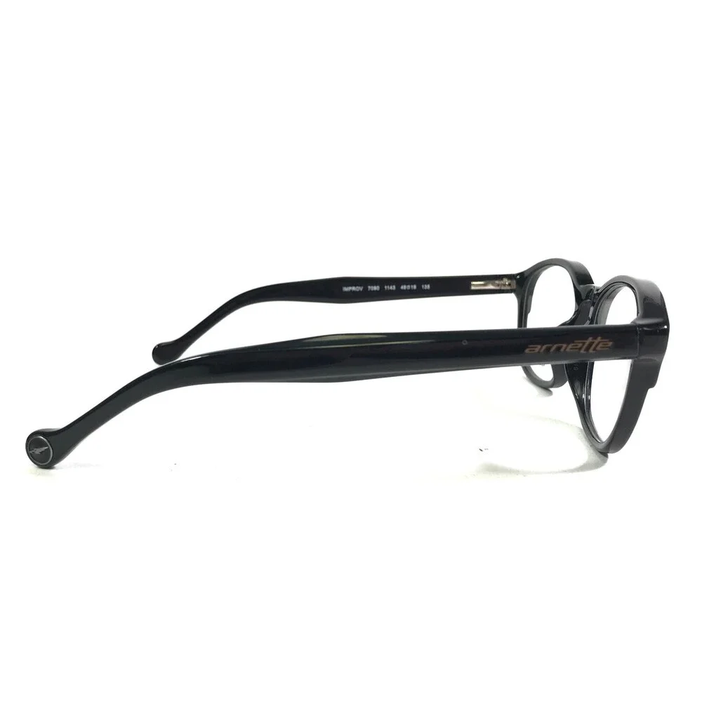 Arnette IMPROV 7090 1143 Eyeglasses Frames Black Square Full Rim 49-19-135